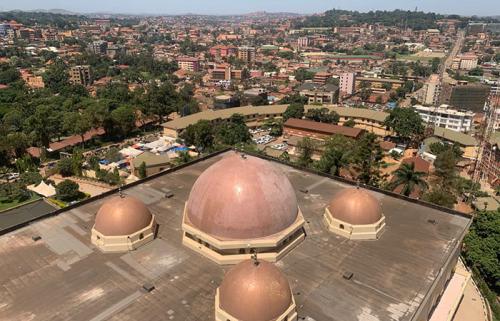 Aero-view-Kampala-Mosque